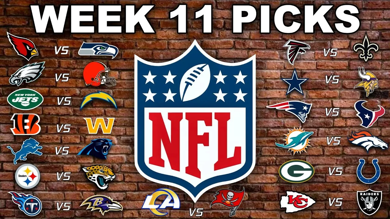 Free NFL Predictions for Week 11 Player Props